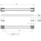 Richelieu Mirabel Collection 6 5/16 in (160 mm) Center-to-Center Brushed Nickel Transitional Cabinet Pull BP795160195 - alternate 5