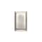 Richelieu Mirabel Collection 1 1/2 in (38 mm) x 15/16 in (24 mm) Brushed Nickel Transitional Cabinet Knob BP79538195 - alternate 4