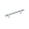 Richelieu 3 3/4 in (96 mm) Center-to-Center Chrome, Dice Pattern Eclectic Drawer Pull BP797996140 - alternate 1