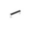 Richelieu 3 3/4 in (96 mm) Center-to-Center Chrome, Matte Black Contemporary Cabinet Pull BP80196140900 - alternate 1