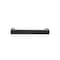 Richelieu 3 3/4 in (96 mm) Center-to-Center Matte Black Contemporary Cabinet Pull BP80196900 - alternate 3