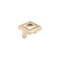 Richelieu 1 21/32 in (42 mm) x 1 21/32 in (42 mm) Champagne Bronze Transitional Cabinet Knob Clairlea BP80338CHBRZ - alternate 1