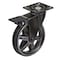 Richelieu Aluminum Single Wheel Design Caster, Swivel Without Brake, with Plate, Rustic Iron BP8100020290290 - alternate 1