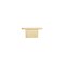 Richelieu 1 9/16 in (40 mm) x 7/8 in (22 mm) Champagne Bronze Contemporary Cabinet Knob BP8102116CHBRZ - alternate 3