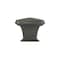 Richelieu Charlemagne Collection 1 11/16-inch (43 mm) Antique Nickel Transitional Square Cabinet Knob BP81045143 - alternate 5