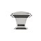 Richelieu 1 7/32 in (31 mm) x 1 7/32 in (31 mm) Polished Nickel Transitional Cabinet Knob BP81091180 - alternate 3