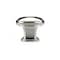 Richelieu Charlemagne Collection 1 7/32 in (31 mm) x 1 7/32 in (31 mm) Brushed Nickel Transitional Cabinet Knob BP81091195 - alternate 5