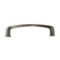 Richelieu Charlemagne Collection 3 3/4-inch (96 mm) Antique Nickel Transitional Curved Cabinet Pull BP81092143 - alternate 11