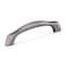 Richelieu 3 3/4 in (96 mm) Center-to-Center Antique Nickel Contemporary Drawer Pull BP81196143 - alternate 1