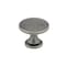 Richelieu 1 3/4 in (44 mm) Pewter Traditional Metal Cabinet Knob BP81224142 - alternate 1
