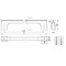 Richelieu 12 5/8 in (320 mm) Center-to-Center Brushed Nickel Contemporary Drawer Pull BP814320195 - alternate 2