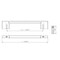 Richelieu 5 1/16 in (128 mm) Center-to-Center Satin Brass Contemporary Drawer Pull BP8160128160 - alternate 3