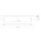 Richelieu 7 9/16 in (192 mm) Center-to-Center Matte Black Contemporary Cabinet Pull BP8160192900 - alternate 4