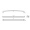 Richelieu 10 1/8-inch (256 mm) Center to Center Matte Black Contemporary Cabinet Pull BP8189256900 - alternate 5