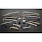 Richelieu 13 7/8-inch (352 mm) Center to Center Brushed Nickel Contemporary Cabinet Pull BP8189352195 - alternate 4