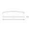 Richelieu 13 7/8-inch (352 mm) Center to Center Brushed Nickel Contemporary Cabinet Pull BP8189352195 - alternate 3