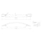 Richelieu 5 1/16 in (128 mm) Center-to-Center Champagne Bronze Contemporary Cabinet Pull Silverthorn BP821128CHBRZ - alternate 4