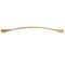 Richelieu 8 13/16-inch (224 mm) Center to Center Aurum Brushed Gold Contemporary Cabinet Pull BP8232224158 - alternate 4