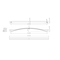 Richelieu 8 13/16-inch (224 mm) Center to Center Matte Black Contemporary Cabinet Pull BP8232224900 - alternate 3