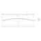 Richelieu 11 3/8-inch (288 mm) Center to Center Brushed Nickel Contemporary Cabinet Pull BP8232288195 - alternate 2