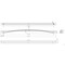 Richelieu 13 7/8-inch (352 mm) Center to Center Matte Black Contemporary Cabinet Pull BP8232352900 - alternate 2