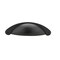 Richelieu 3 in (76.2 mm) Center-to-Center Matte Black Traditional Drawer Pull BP82333900 - alternate 1