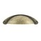 Richelieu 3 in. (76 mm) Center-to-Center Burnished Brass Traditional Cup Pull BP82333BB - alternate 1