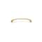 Richelieu 5 1/16 in (128 mm) Center-to-Center Aurum Brushed Gold Contemporary Cabinet Pull BP82871128158 - alternate 3