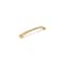 Richelieu 6 5/16 in (160 mm) Center-to-Center Aurum Brushed Gold Contemporary Cabinet Pull BP82871160158 - alternate 1
