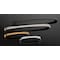 Richelieu 6 5/16 in (160 mm) Center-to-Center Matte Black Contemporary Cabinet Pull BP82871160900 - alternate 3