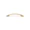 Richelieu 5 1/16 in (128 mm) Center-to-Center Aurum Brushed Gold Contemporary Cabinet Pull BP83235128158 - alternate 5