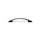 Richelieu 5 1/16 in (128 mm) Center-to-Center Matte Black Contemporary Cabinet Pull BP83235128900 - alternate 4