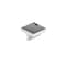 Richelieu 1 21/32 in (42 mm) x 1 21/32 in (42 mm) Polished Nickel Contemporary Cabinet Knob BP84150180 - alternate 1