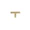 Richelieu 1 21/32 in (42 mm) x 1 21/32 in (42 mm) Champagne Bronze Contemporary Cabinet Knob Bendale BP84150CHBRZ - alternate 2