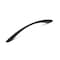 Richelieu 6-5/16 in. (160 mm) Center-to-Center Matte Black Contemporary Drawer Pull BP85820160900 - alternate 1