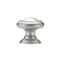 Richelieu 1 3/16 in (30 mm) Brushed Chrome Traditional Metal Cabinet Knob BP8632175 - alternate 4