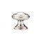 Richelieu 1 3/16 in (30 mm) Matte Nickel Traditional Metal Cabinet Knob BP8632184 - alternate 3