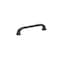 Richelieu 5 1/16-inch (128 mm) Center to Center Matte Black Transitional Cabinet Pull BP8650128900 - alternate 1