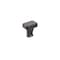 Richelieu 1 3/16-inch (30 mm) x 25/32-inch (20 mm) Matte Black Transitional Cabinet Knob BP865030900 - alternate 1