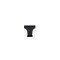 Richelieu 1 3/16-inch (30 mm) x 25/32-inch (20 mm) Matte Black Transitional Cabinet Knob BP865030900 - alternate 2