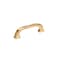 Richelieu 3 3/4-inch (96 mm) Center to Center Aurum Brushed Gold Transitional Cabinet Pull BP865096158 - alternate 1