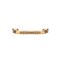 Richelieu 3 3/4-inch (96 mm) Center to Center Aurum Brushed Gold Transitional Cabinet Pull BP865096158 - alternate 4