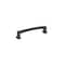 Richelieu 5 1/16-inch (128 mm) Center to Center Matte Black Transitional Cabinet Pull BP8675128900 - alternate 1