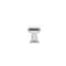 Richelieu 1 1/8-inch (28 mm) x 1 1/8-inch (28 mm) Chrome Transitional Cabinet Knob BP867528140 - alternate 2