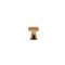 Richelieu 1 1/8-inch (28 mm) x 1 1/8-inch (28 mm) Aurum Brushed Gold Transitional Cabinet Knob BP867528158 - alternate 3