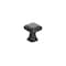Richelieu 1 1/8-inch (28 mm) x 1 1/8-inch (28 mm) Matte Black Transitional Cabinet Knob BP867528900 - alternate 1