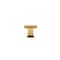 Richelieu 1 1/8-inch (28 mm) x 5/8-inch (16 mm) Aurum Brushed Gold Transitional Cabinet Knob BP869528158 - alternate 2