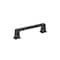 Richelieu 3 3/4-inch (96 mm) Center to Center Matte Black Traditional Cabinet Pull BP869596900 - alternate 1