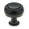 Richelieu 1 5/16 in (33 mm) Black Contemporary Cabinet Knob BP872233900 - alternate 1
