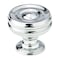 Richelieu 1 3/8 in (35 mm) Chrome Contemporary Cabinet Knob BP872535140 - alternate 1